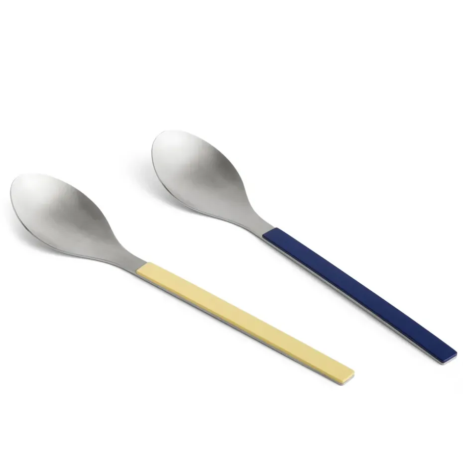 2 Cucharas de servir MVS, Dark blue-yellow
