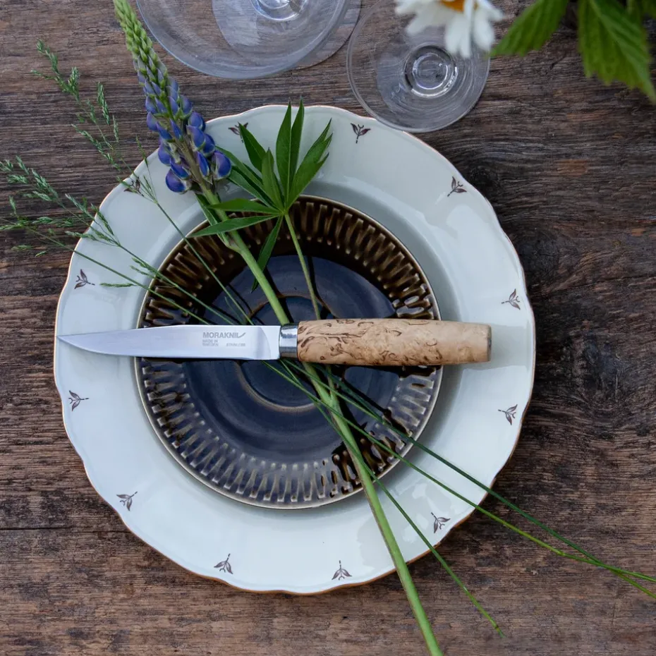 4 Cuchillos de carne Morakniv Masur Steak Knife, natural