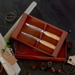 2 Cuchillos de carne Morakniv Masur Steak Knife, natural
