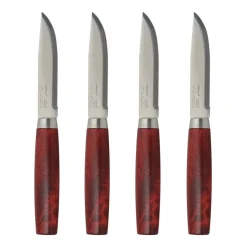 4 Cuchillos de carne Morakniv Classic Steak Knife, rojo