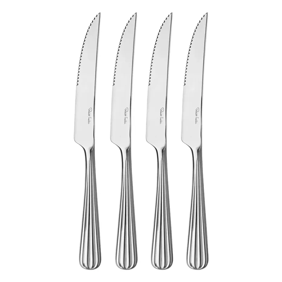 4 Cuchillos de carne Palm Bright, acero inoxidable