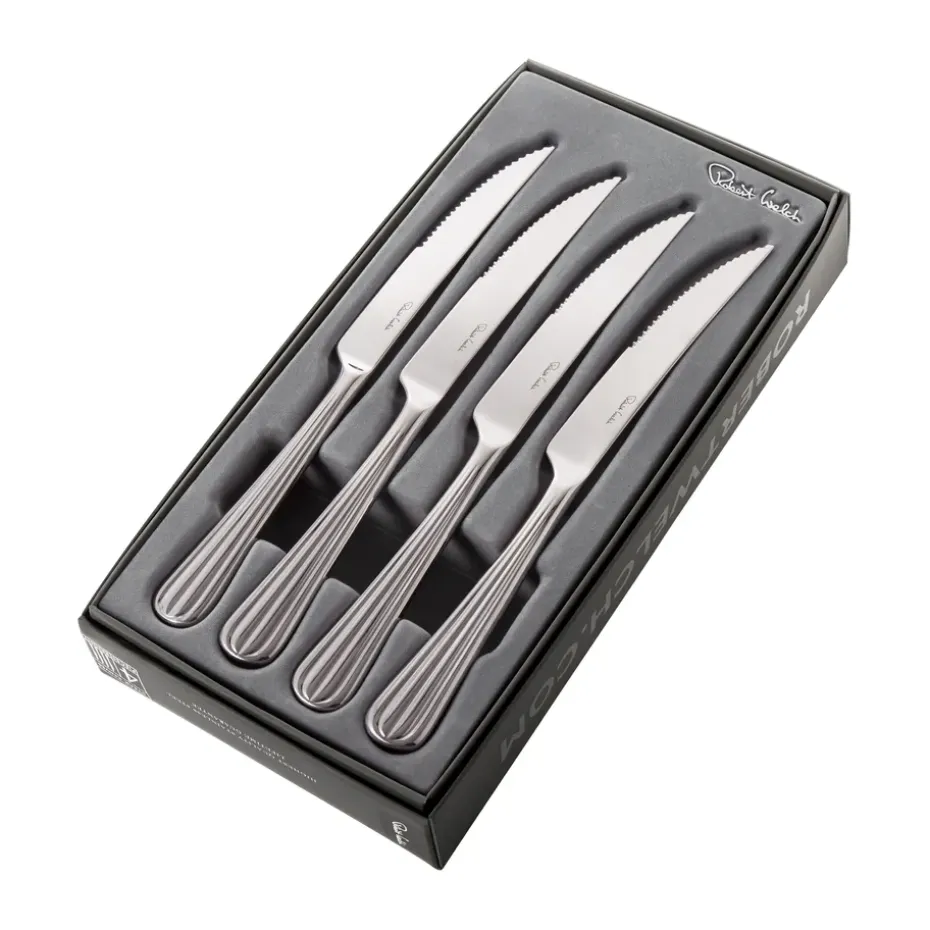 4 Cuchillos de carne Palm Bright, acero inoxidable