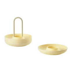 4 Hueveras con soporte Singles, Limestone