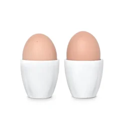 2 Hueveras Grand Cru porcelana, set de 2