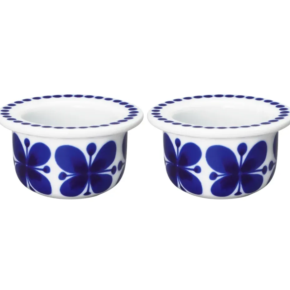 2 Hueveras Mon Amie, blanco-azul
