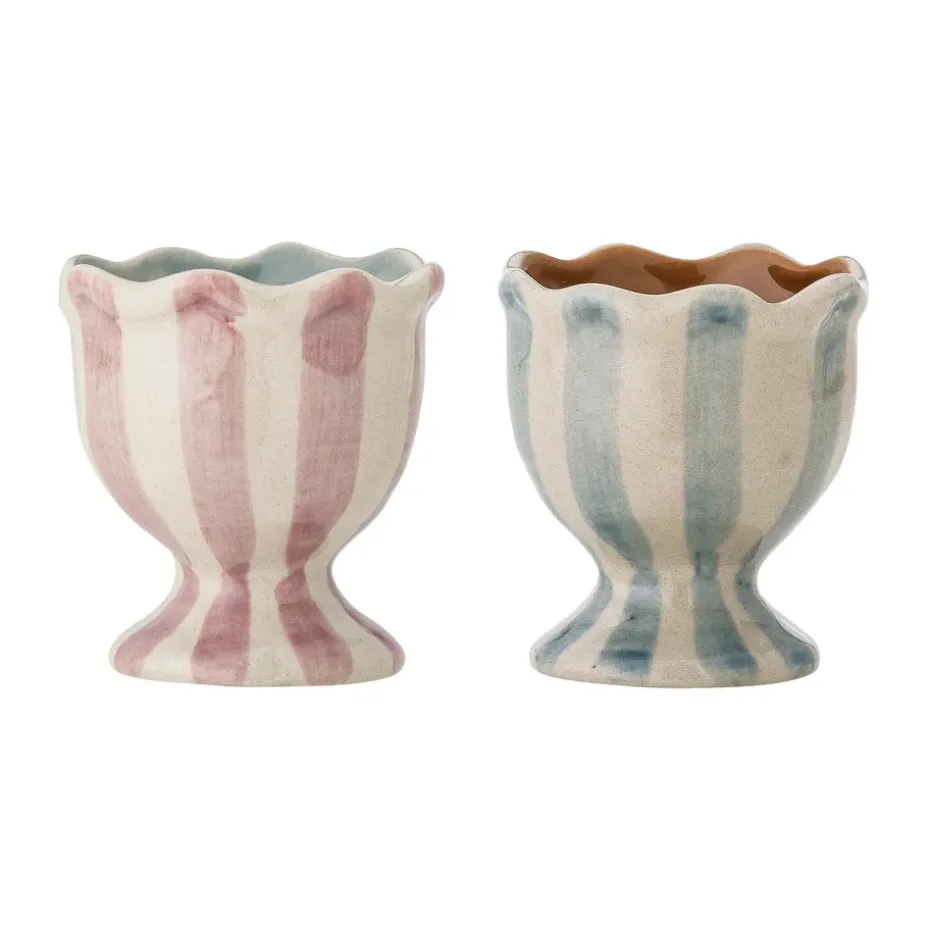 2 hueveras Willa, Rose-blue