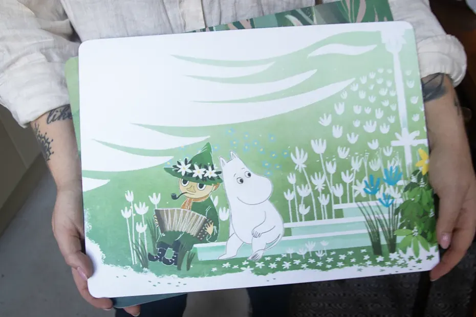 2 manteles individuales Moomin, Multi