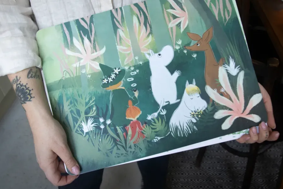 2 manteles individuales Moomin, Multi