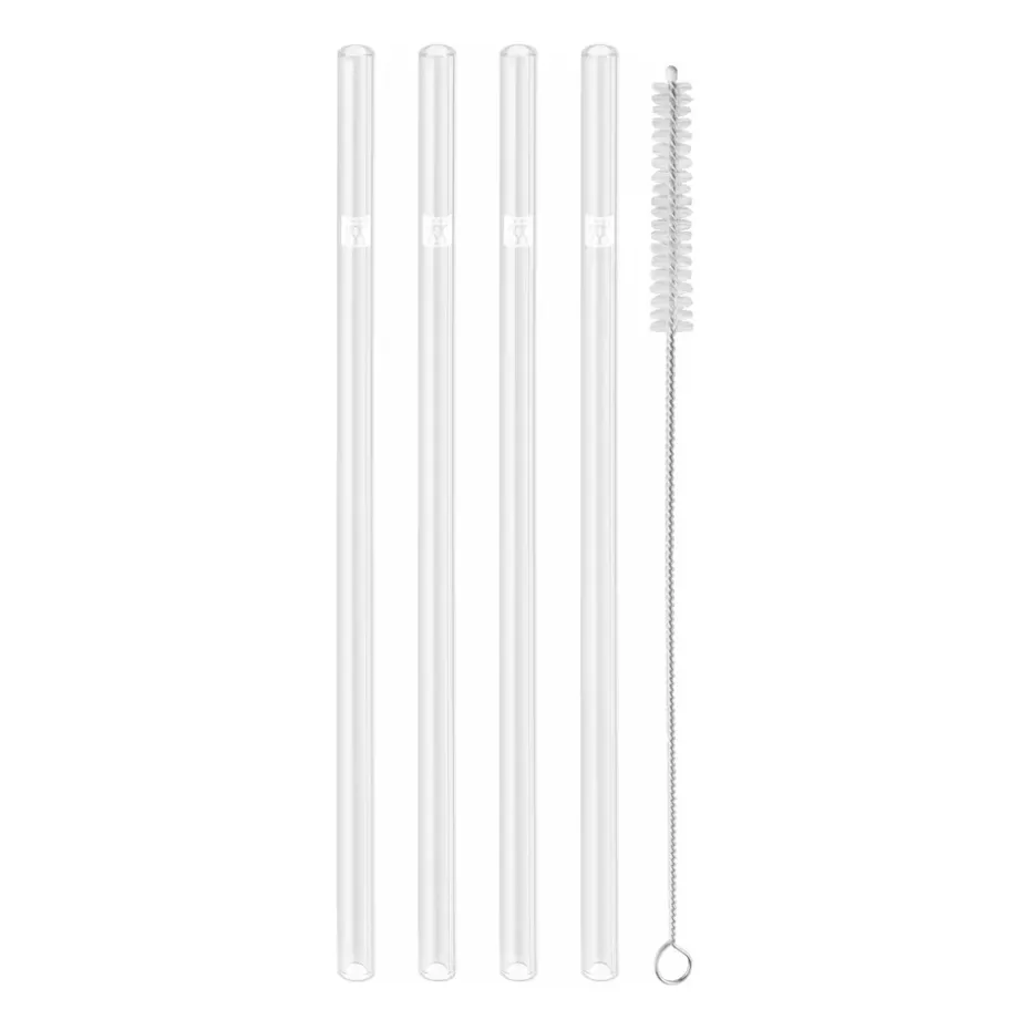 4 Pajitas Zwilling Sorrento, transparente