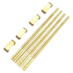 4 Palillos Kito Chopsticks, latón