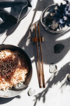 4 Palillos Kito Chopsticks, latón