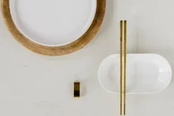 4 Palillos Kito Chopsticks, latón