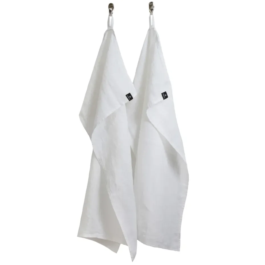 2 Paños de cocina Sunshine, White
