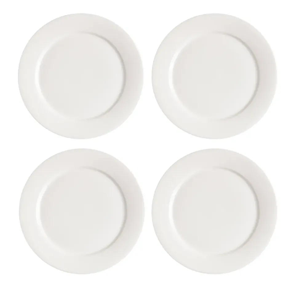 4 Platillos Kalk 21 cm, blanco