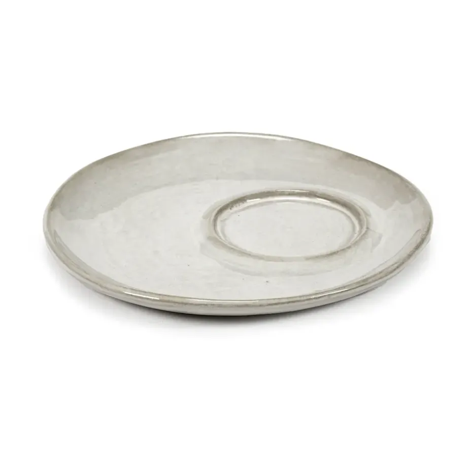 2 Platillos para taza expreso La Mère Ø11 cm, Off white