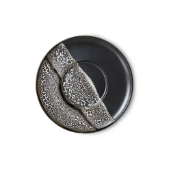 4 Platos de café 70's Ø13 cm, Mutli