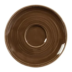 6 Platos de café Terra Ø16,1 cm, Earth Brown
