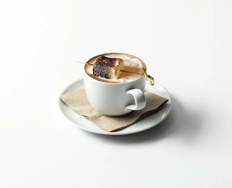 6 Platos de café Terra Ø16,1 cm, Blanco