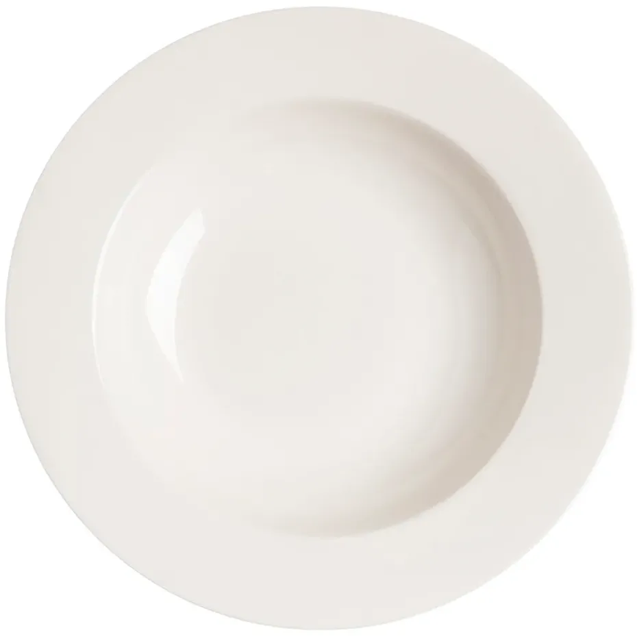 4 Platos hondos Kalk 23 cm, blanco