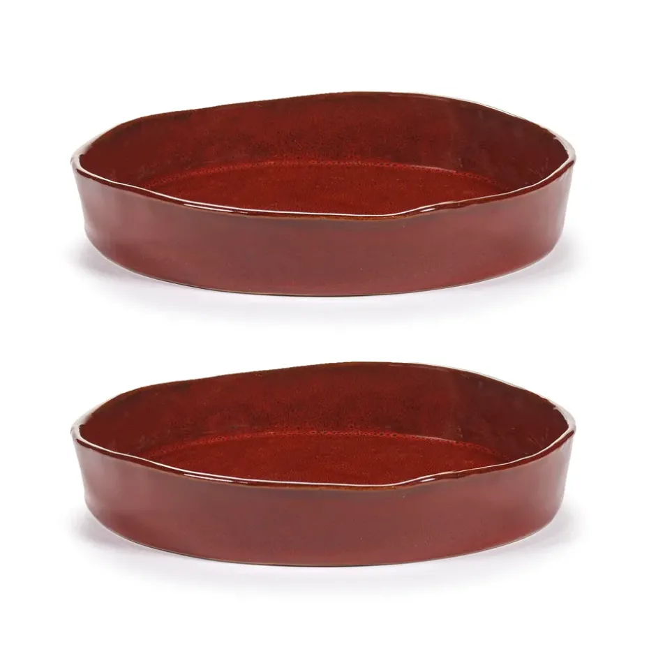 2 Platos hondos La Mère Ø20 cm, Venetian red