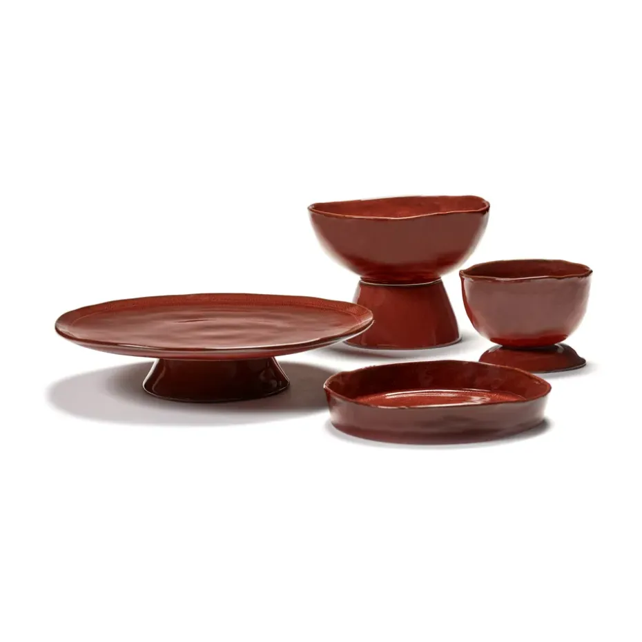 2 Platos hondos La Mère Ø20 cm, Venetian red