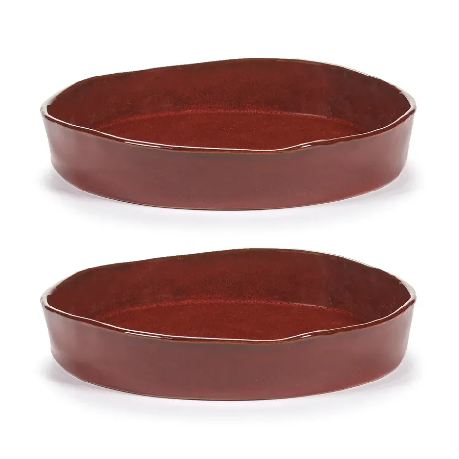 2 Platos hondos La Mère M Ø23 cm, Venetian red