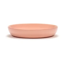 2 Platos hondos Ottolenghi Feast Ø22 cm, Pink-pepper blue
