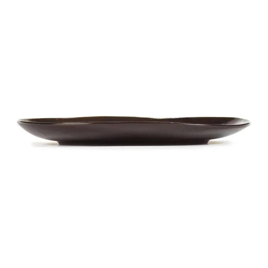 2 Platos La Mère XL Ø27 cm, Dark brown