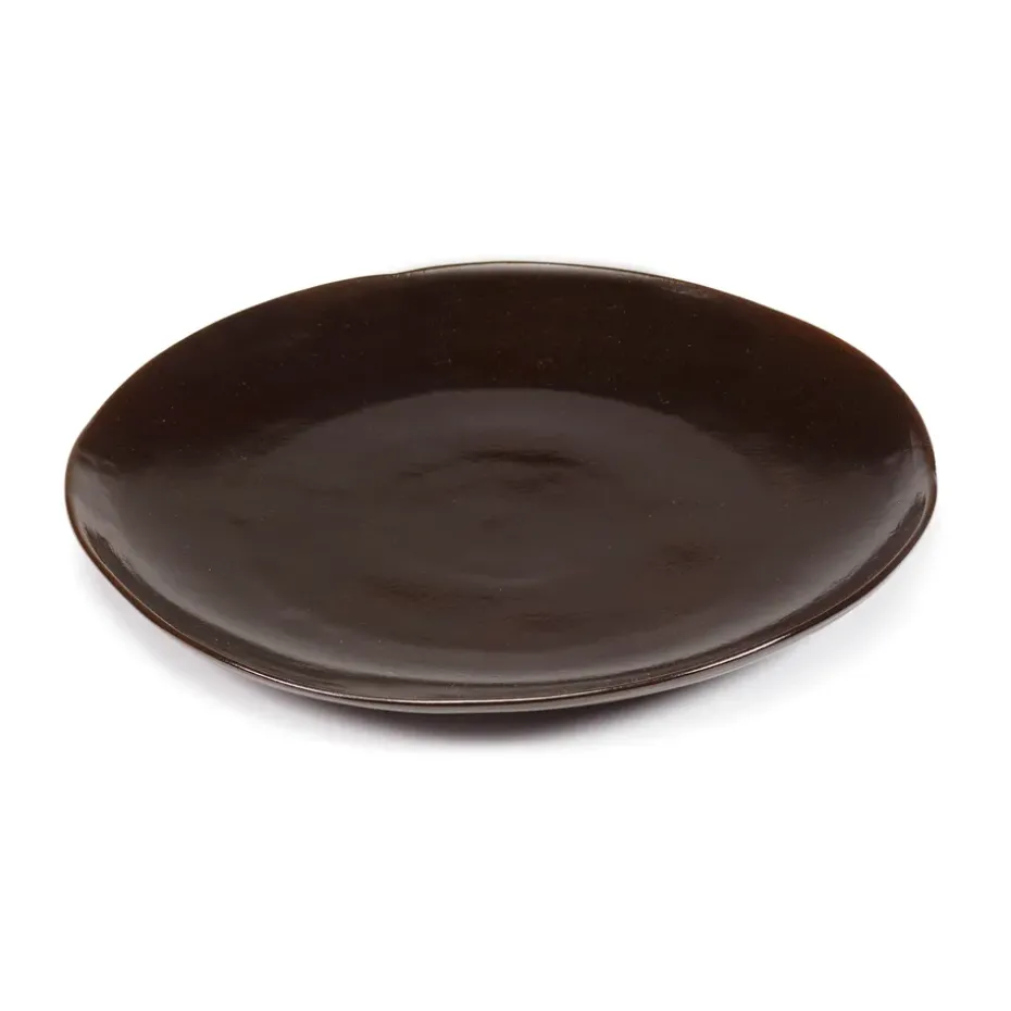 2 Platos La Mère XL Ø27 cm, Dark brown