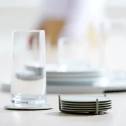 6 Posavasos con soporte Singles, Mud