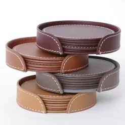 6 Posavasos Ørskov, marrón