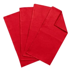 4 Servilletas Clean 45 x 45 cm, Red