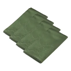4 Servilletas de tela Hammershøi Poppy 45x45 cm, verde