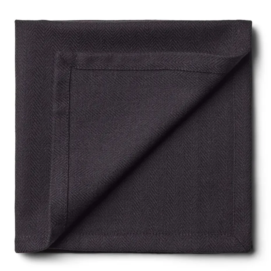 2 Servilletas de tela Humdakin 40x40 cm, Coal