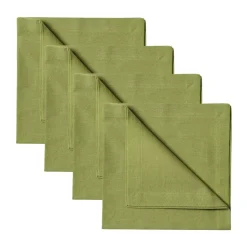 4 Servilletas Robert, Verde musgo