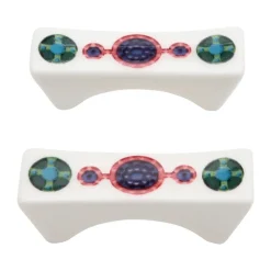 2 Soportes para palillos Taika Sato, Blanco-multicolor