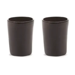 2 Tazas de espresso La Mère 7 cl, Dark brown