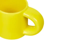 4 Tazas espresso Bronto 10 cl, Yellow
