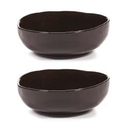 2 Tazas La Mère S Ø11,5 cm, Dark brown