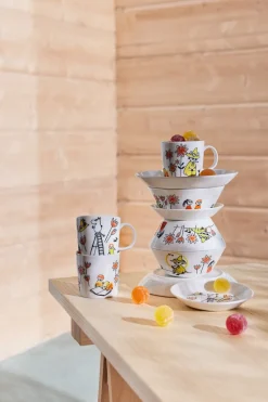 2 Tazas Moomin Arabia x Cruz Roja ABC Mix, 30 cl