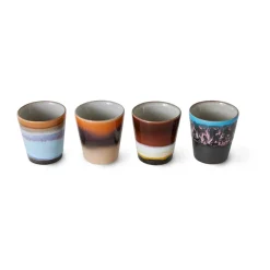 4 Tazas 70's ristretto, Solar