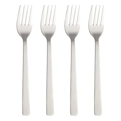 4 Tenedores de mesa Raw, acero inoxidable
