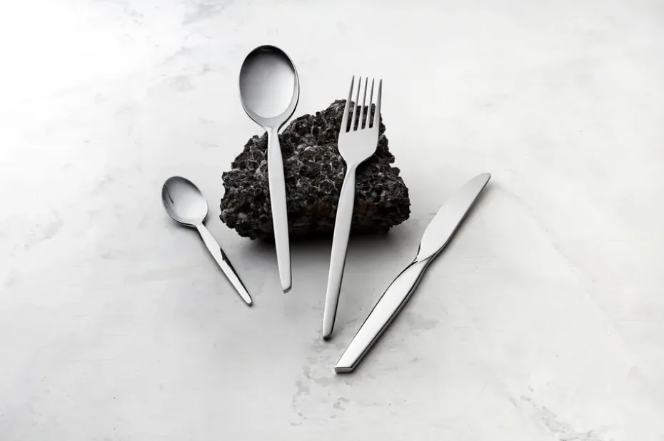 6 Tenedores para tarta Twist, acero inoxidable