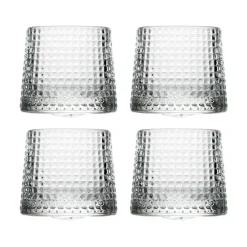 4 Vaso de whisky Blossom 16 cl, Transparente