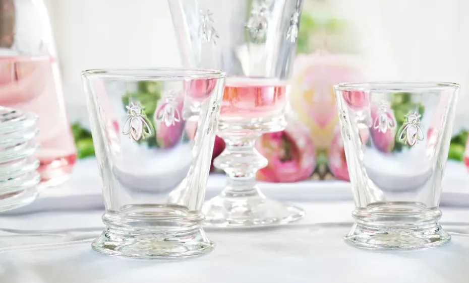 6 Vasos Abeille 26 cl, Transparente