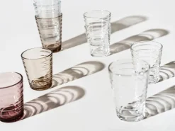 2 vasos Aino Aalto 22 cl, transparente