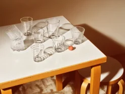 2 vasos Aino Aalto 33 cl, transparente