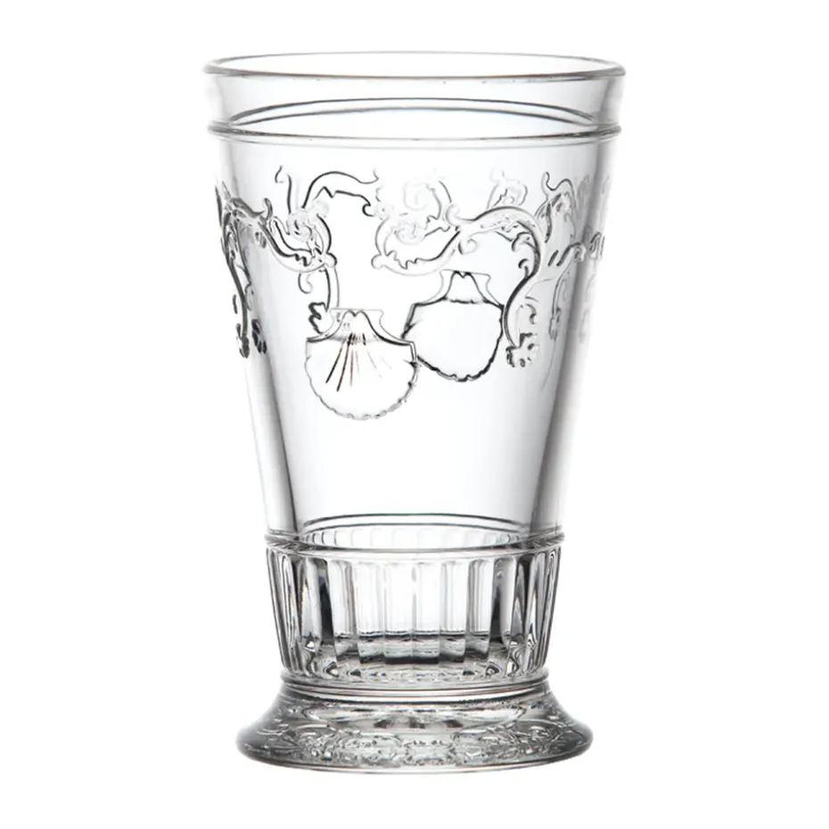 6 Vasos alargados Versailles 33 cl, Transparente