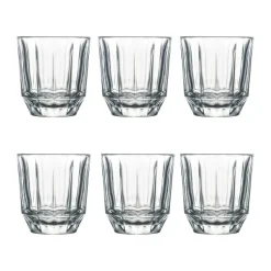 6 Vasos City 25 cl, Transparente