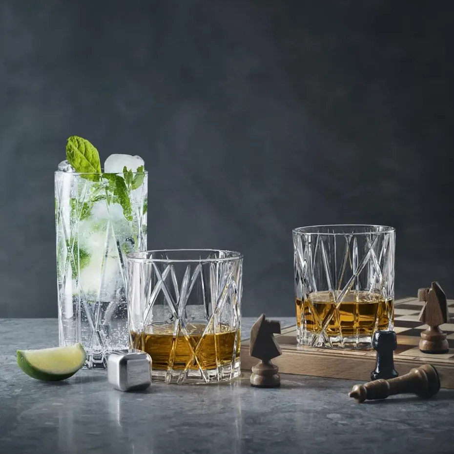 4 Vasos City Old Fashioned, 24,5 cl